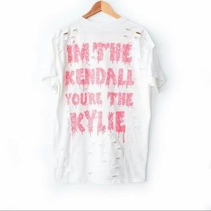 Kylie Jenner Distressed T-Shirt
